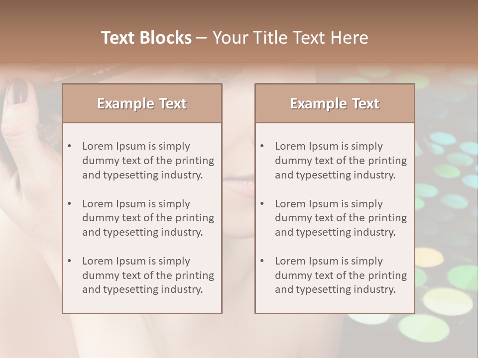 Glamour Pretty Apply PowerPoint Template