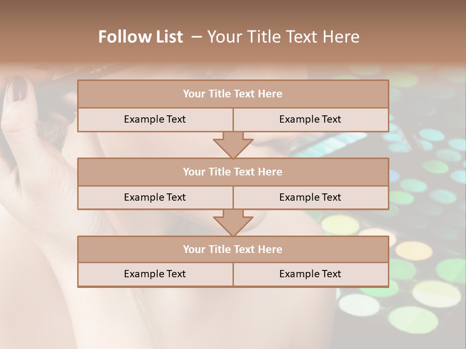 Glamour Pretty Apply PowerPoint Template