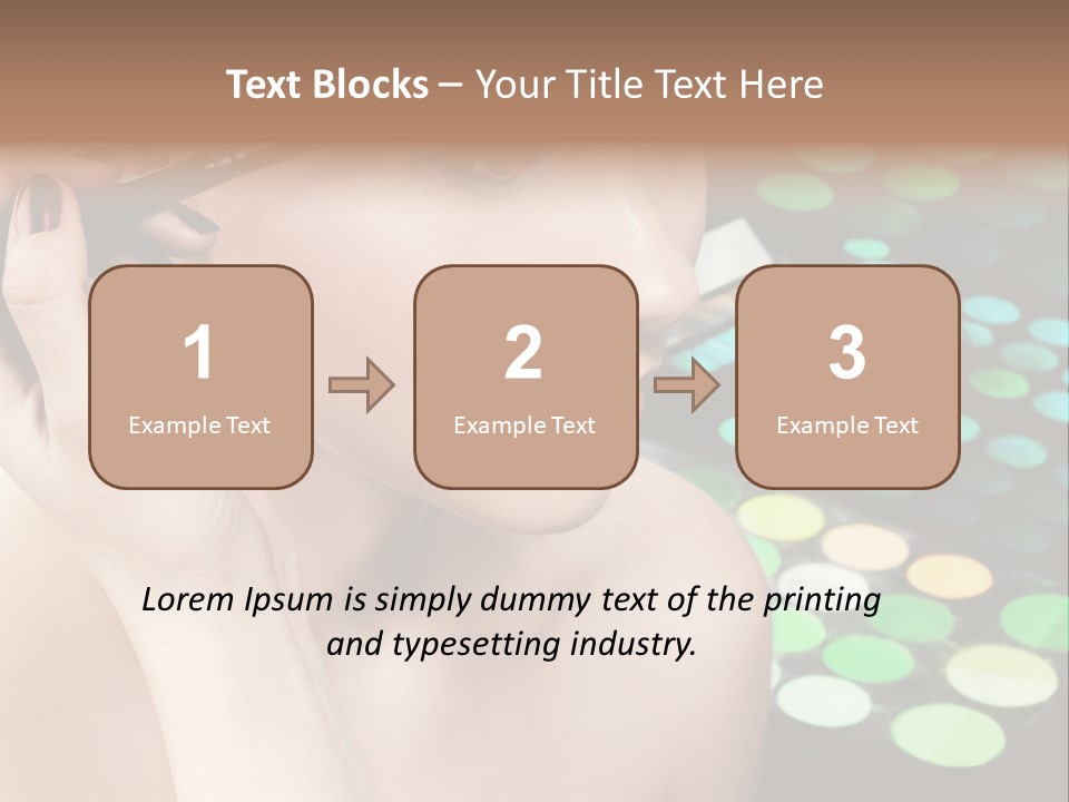 Glamour Pretty Apply PowerPoint Template