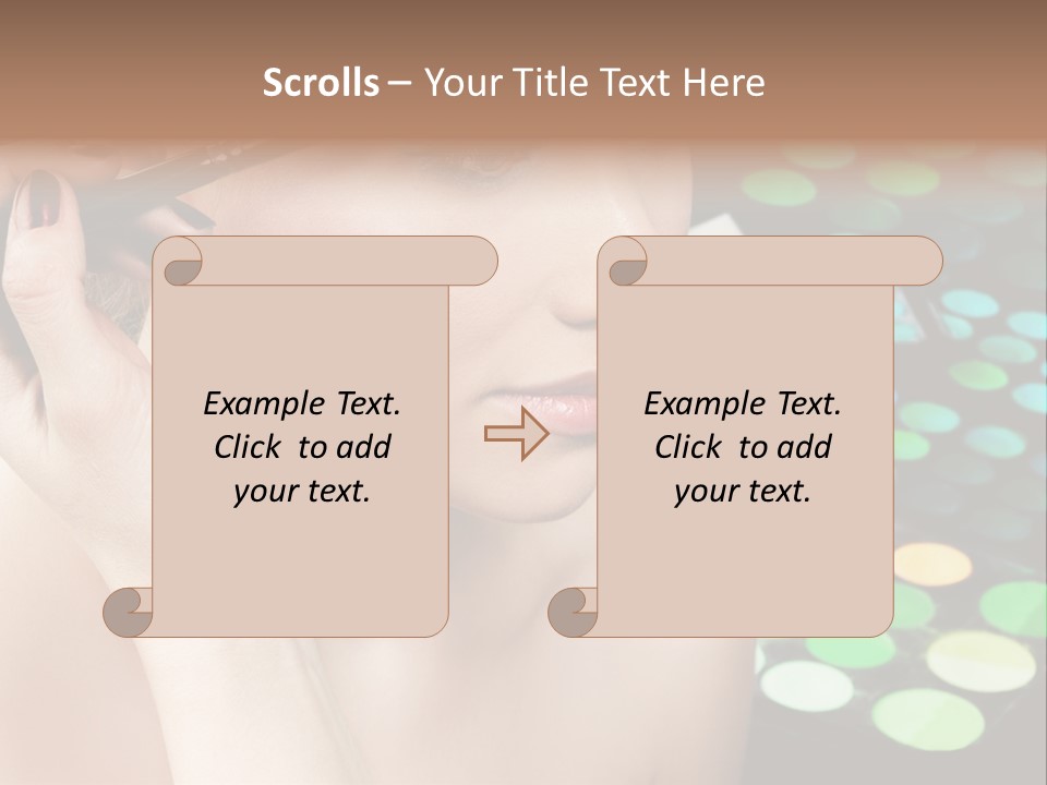 Glamour Pretty Apply PowerPoint Template