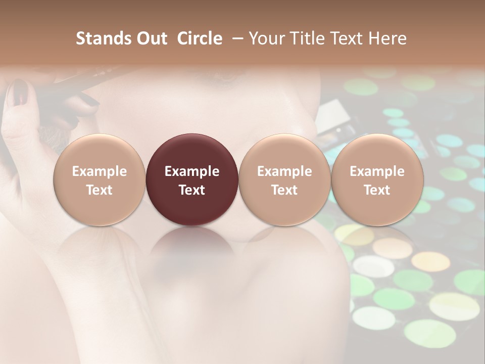 Glamour Pretty Apply PowerPoint Template