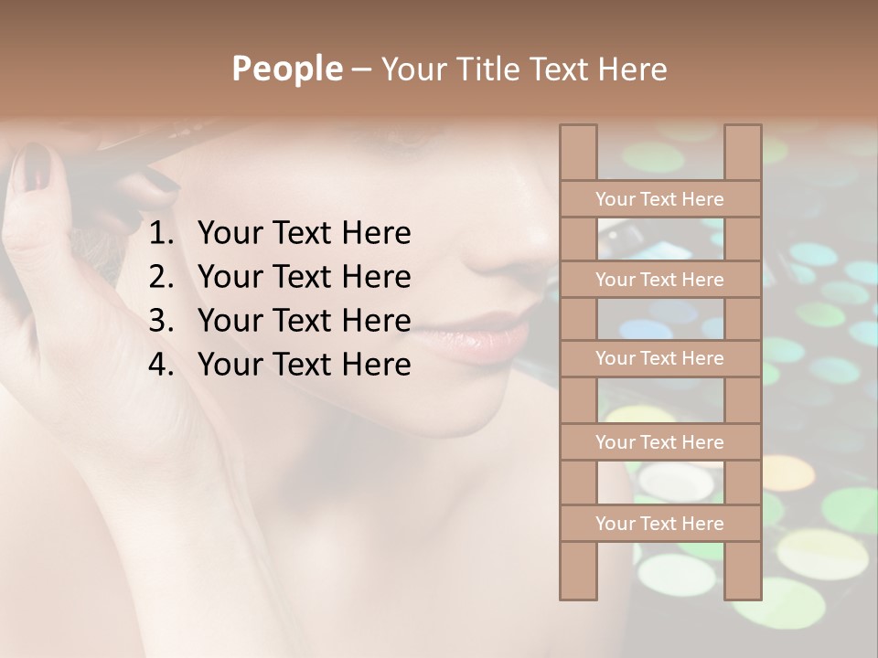 Glamour Pretty Apply PowerPoint Template