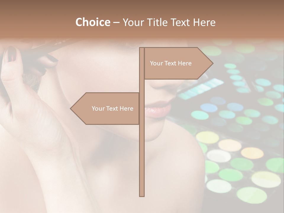 Glamour Pretty Apply PowerPoint Template