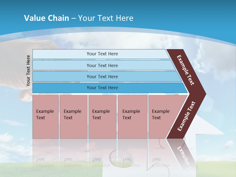 Food Vegetable Pink PowerPoint Template