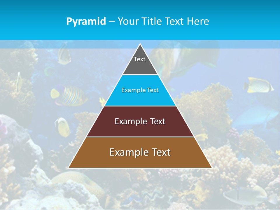 Deep Diving Blue PowerPoint Template