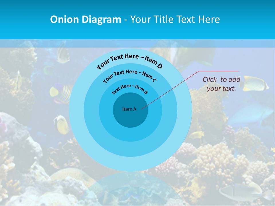 Deep Diving Blue PowerPoint Template