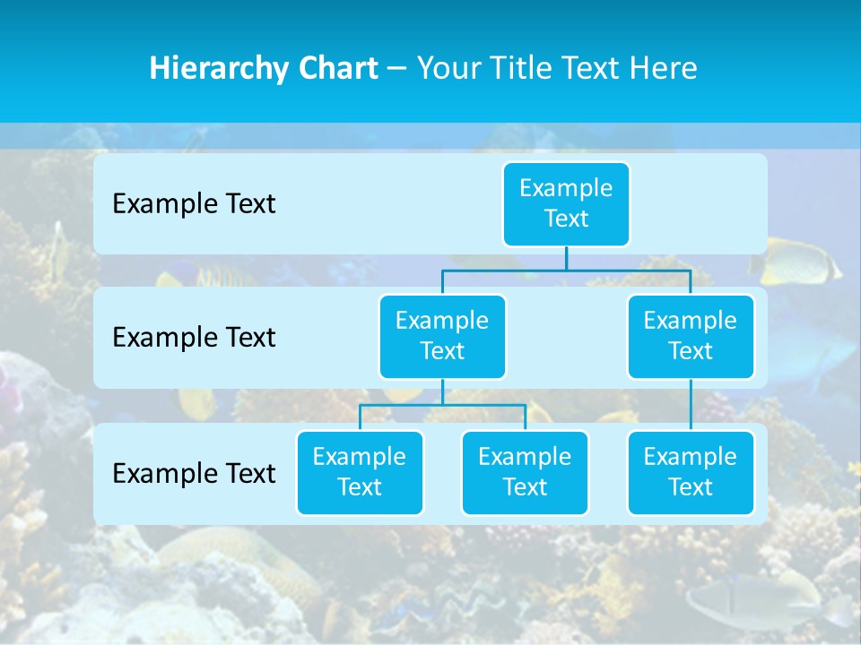 Deep Diving Blue PowerPoint Template