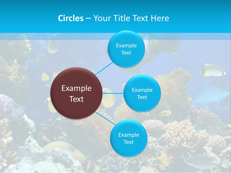 Deep Diving Blue PowerPoint Template