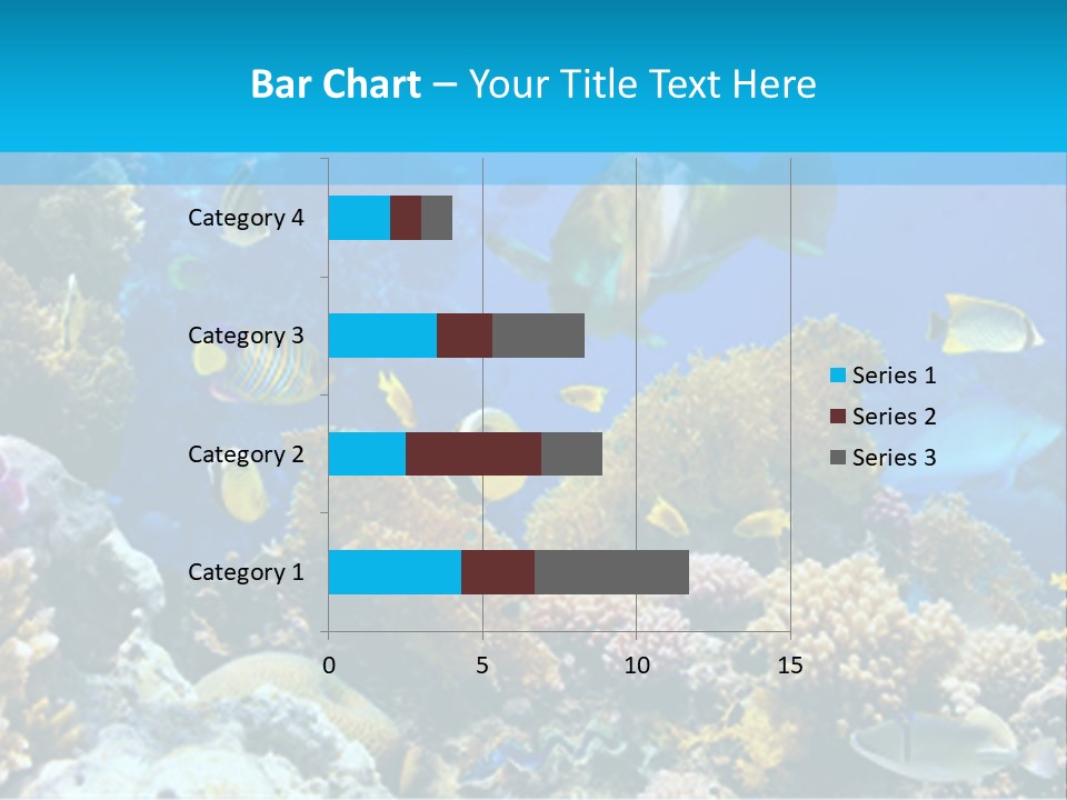 Deep Diving Blue PowerPoint Template