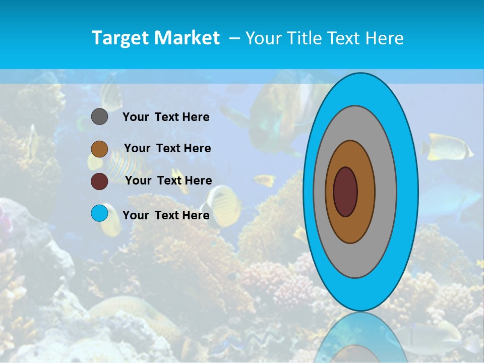 Deep Diving Blue PowerPoint Template