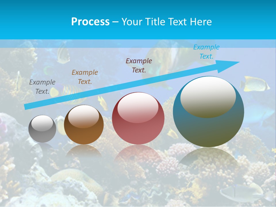 Deep Diving Blue PowerPoint Template