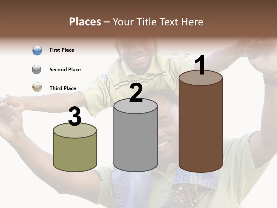 Sky Child Young PowerPoint Template