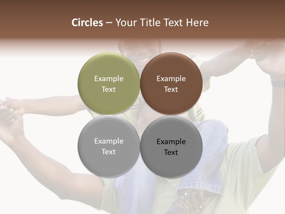 Sky Child Young PowerPoint Template