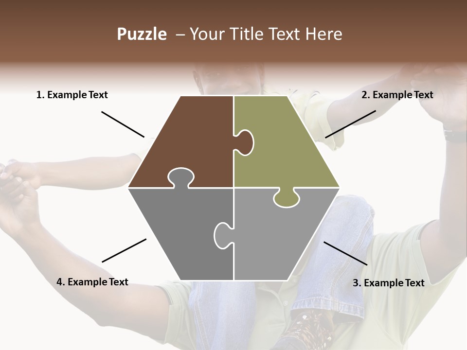 Sky Child Young PowerPoint Template