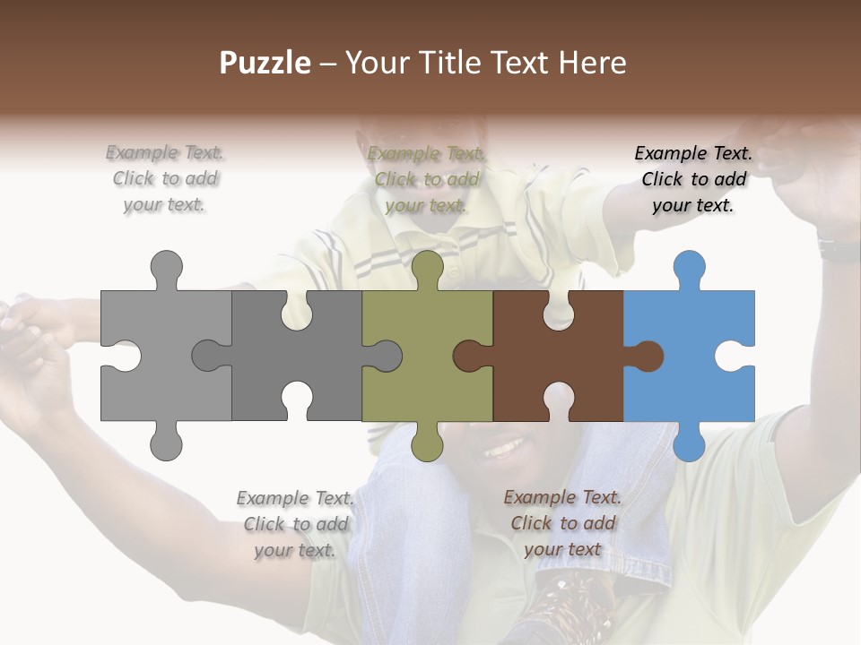 Sky Child Young PowerPoint Template