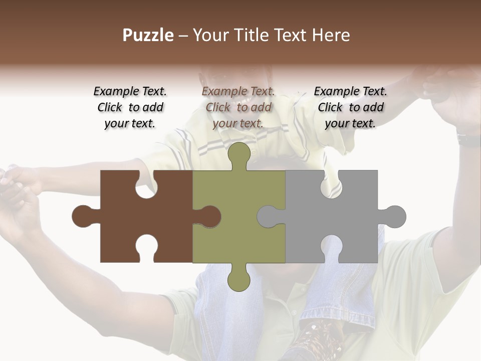 Sky Child Young PowerPoint Template