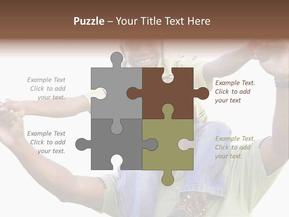 Sky Child Young PowerPoint Template