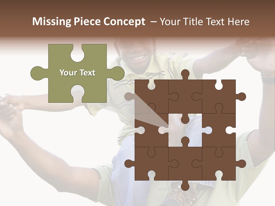 Sky Child Young PowerPoint Template