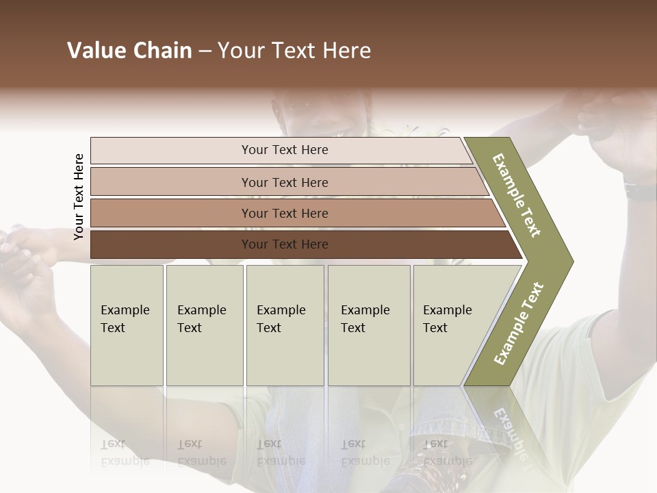 Sky Child Young PowerPoint Template