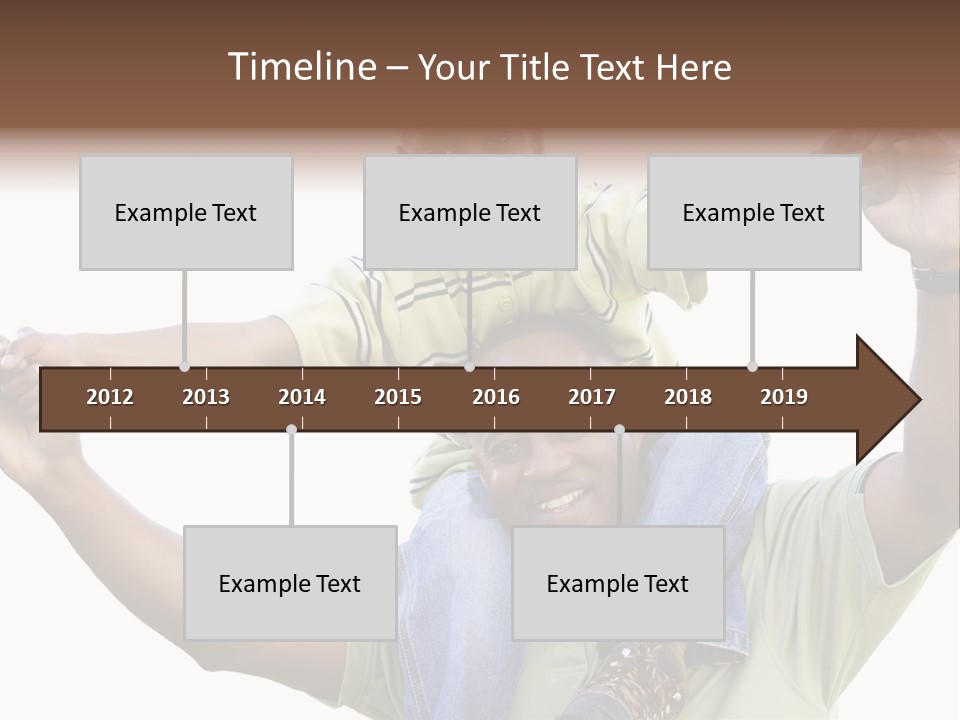 Sky Child Young PowerPoint Template