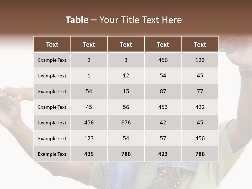 Sky Child Young PowerPoint Template