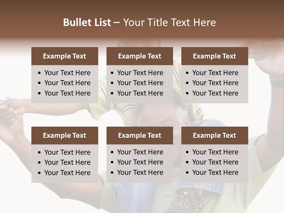 Sky Child Young PowerPoint Template