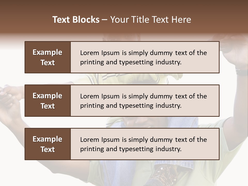 Sky Child Young PowerPoint Template