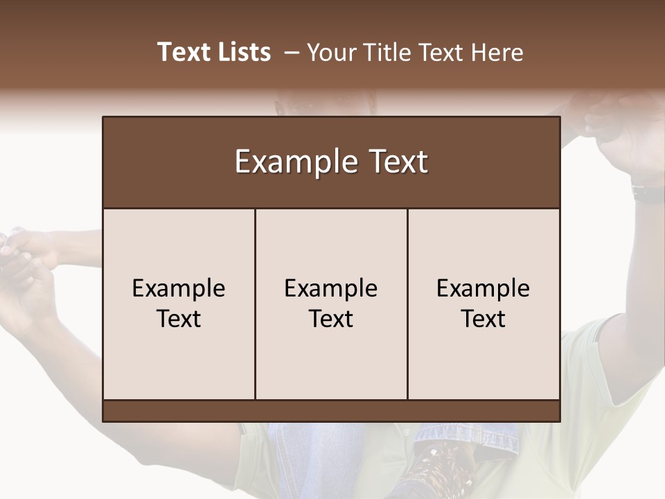 Sky Child Young PowerPoint Template