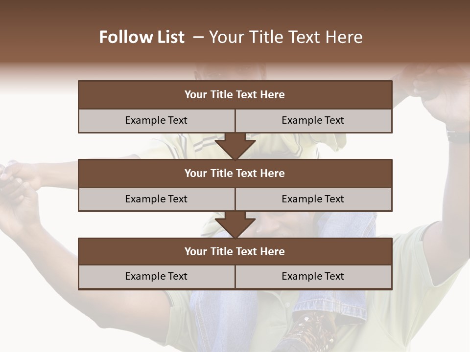 Sky Child Young PowerPoint Template