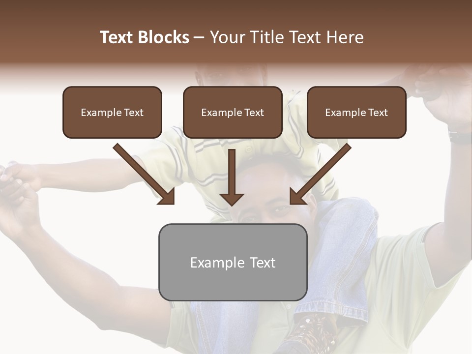 Sky Child Young PowerPoint Template