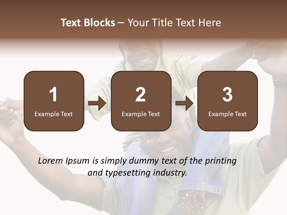 Sky Child Young PowerPoint Template