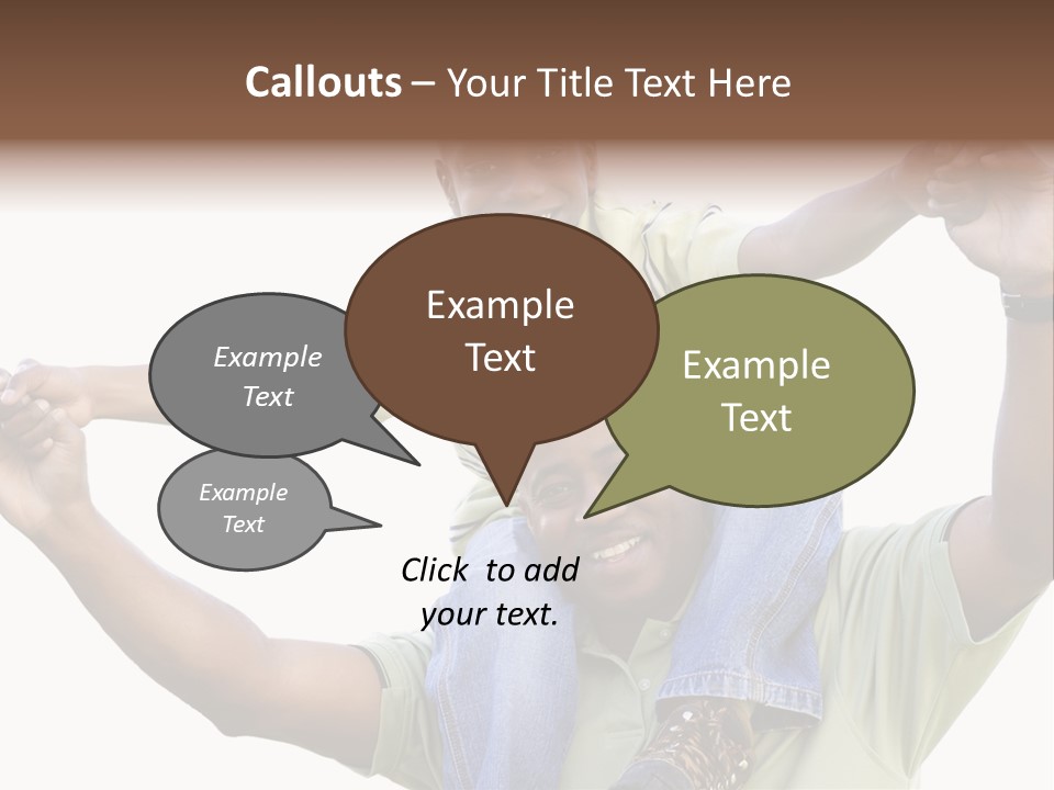 Sky Child Young PowerPoint Template