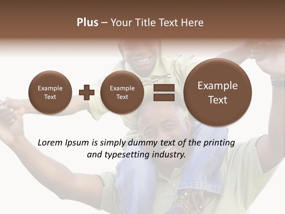 Sky Child Young PowerPoint Template