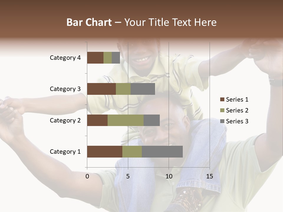 Sky Child Young PowerPoint Template