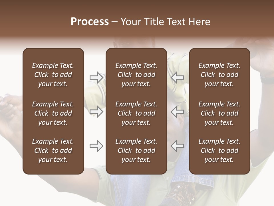 Sky Child Young PowerPoint Template