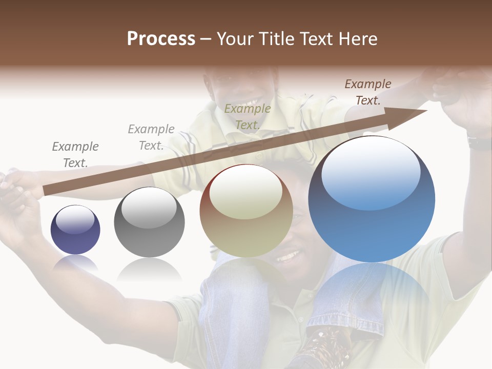 Sky Child Young PowerPoint Template