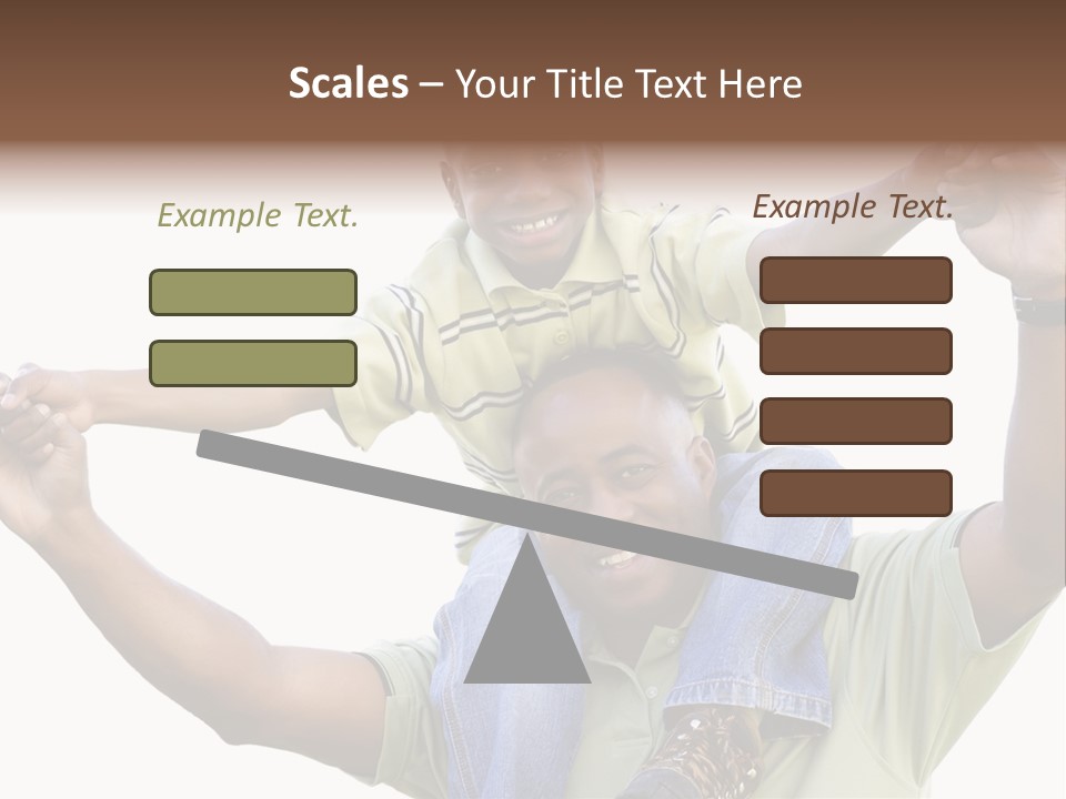 Sky Child Young PowerPoint Template
