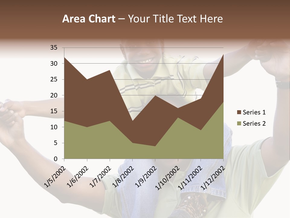 Sky Child Young PowerPoint Template