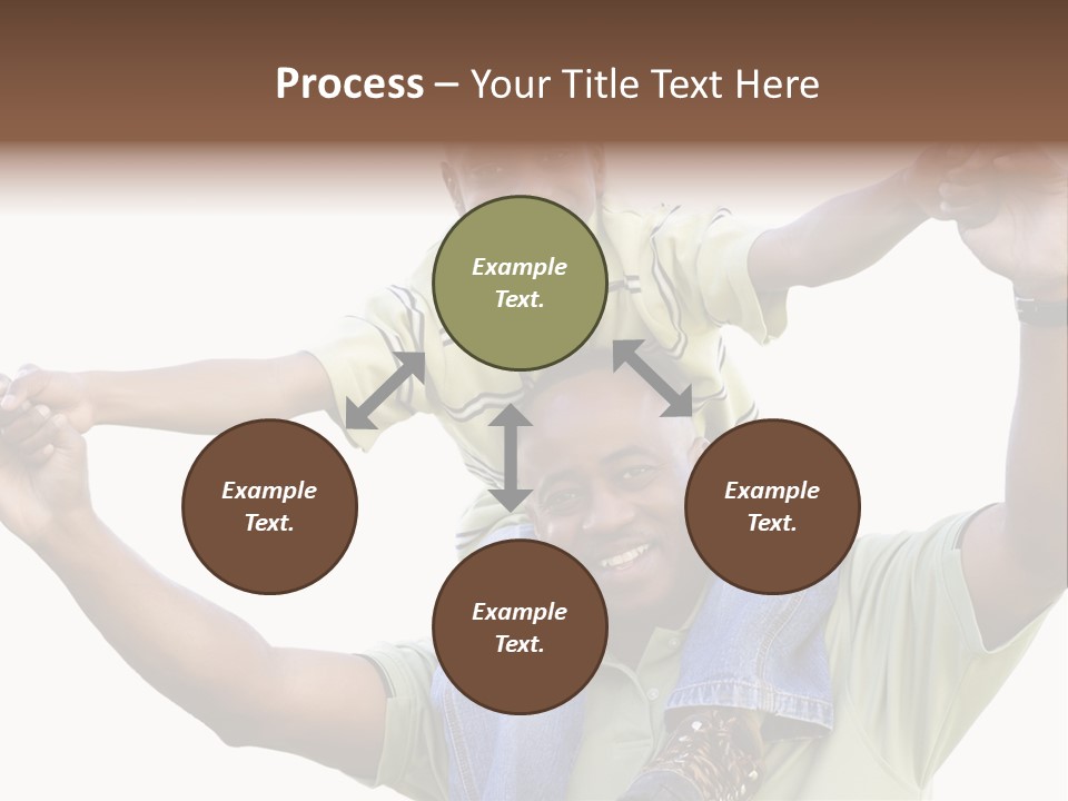 Sky Child Young PowerPoint Template