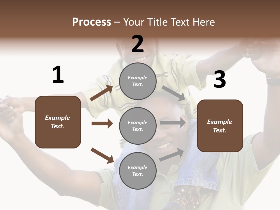 Sky Child Young PowerPoint Template