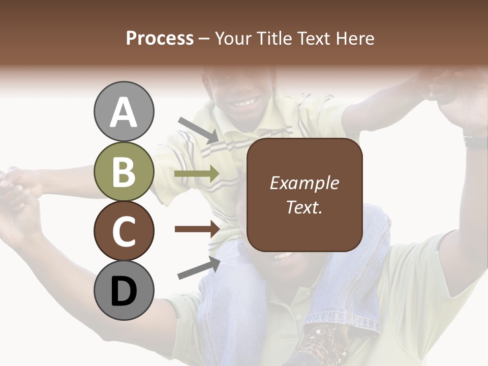 Sky Child Young PowerPoint Template