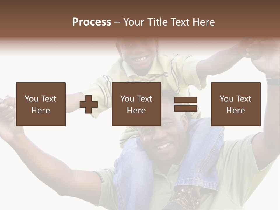 Sky Child Young PowerPoint Template