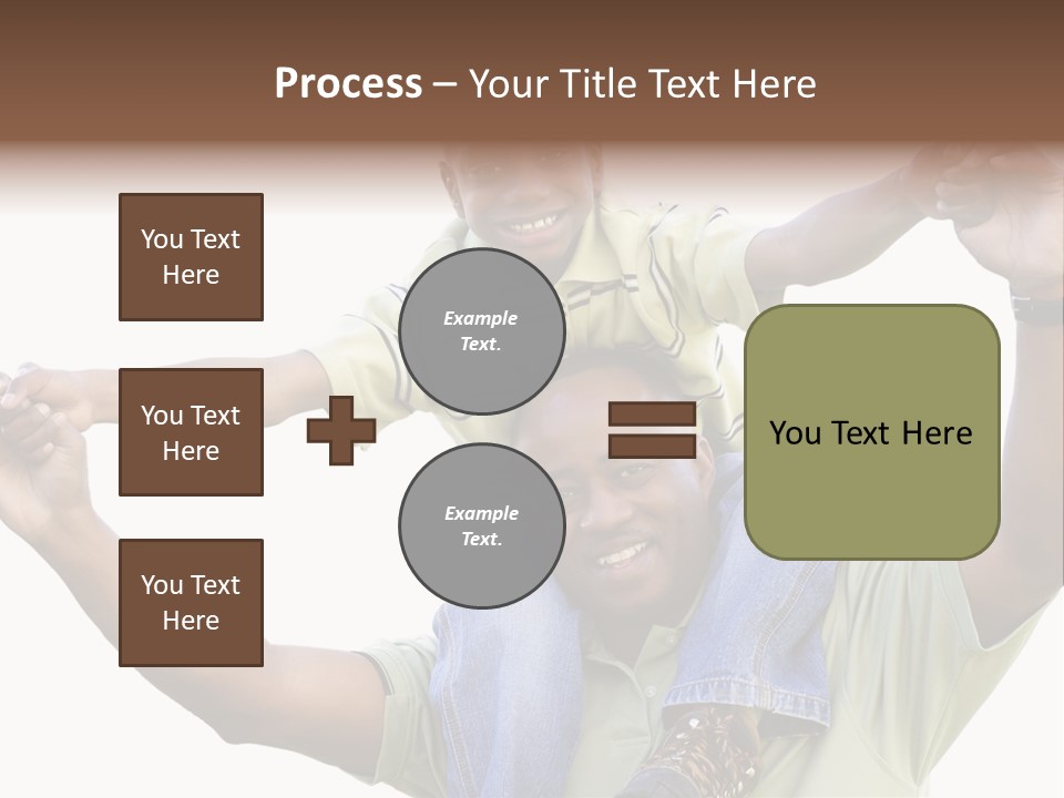 Sky Child Young PowerPoint Template