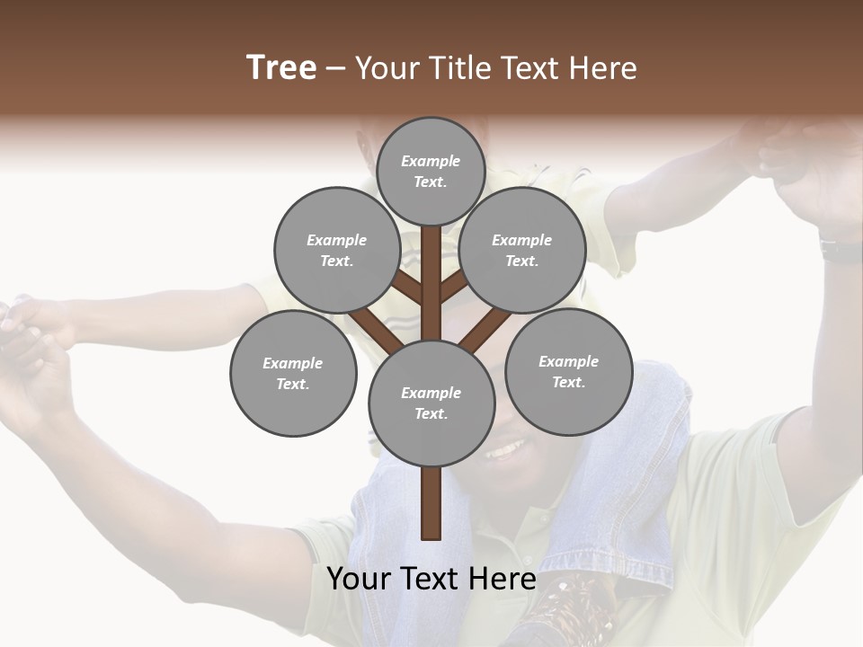 Sky Child Young PowerPoint Template