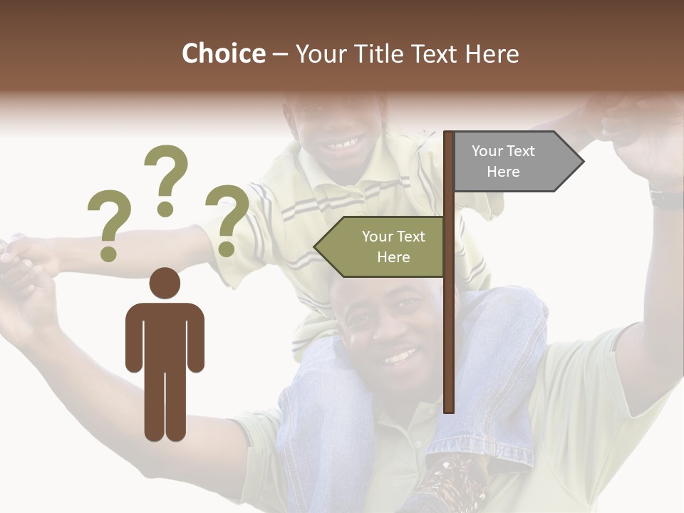 Sky Child Young PowerPoint Template