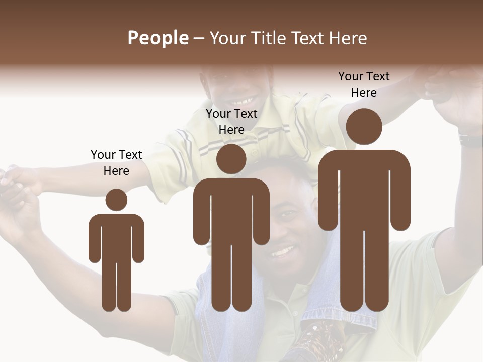 Sky Child Young PowerPoint Template