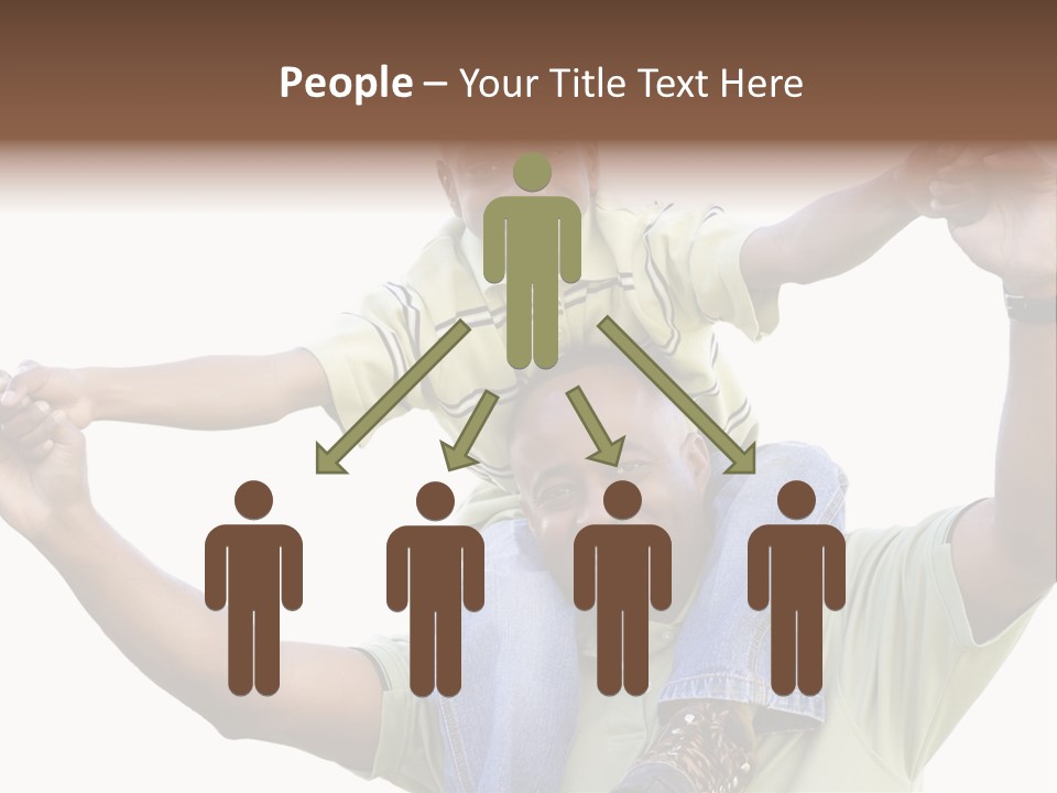 Sky Child Young PowerPoint Template