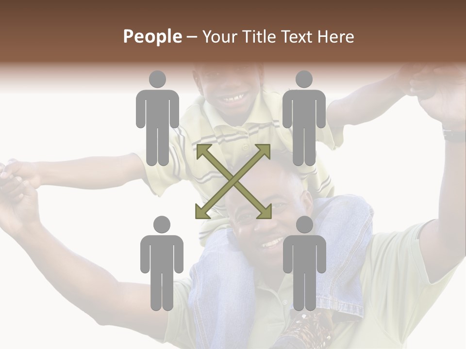 Sky Child Young PowerPoint Template