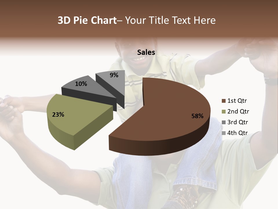 Sky Child Young PowerPoint Template
