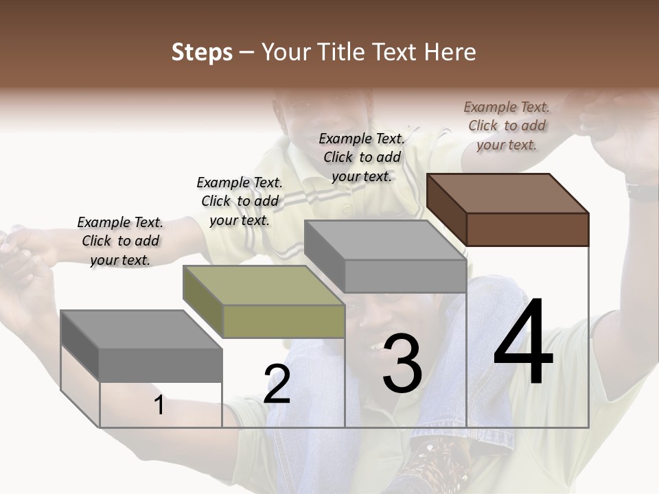 Sky Child Young PowerPoint Template